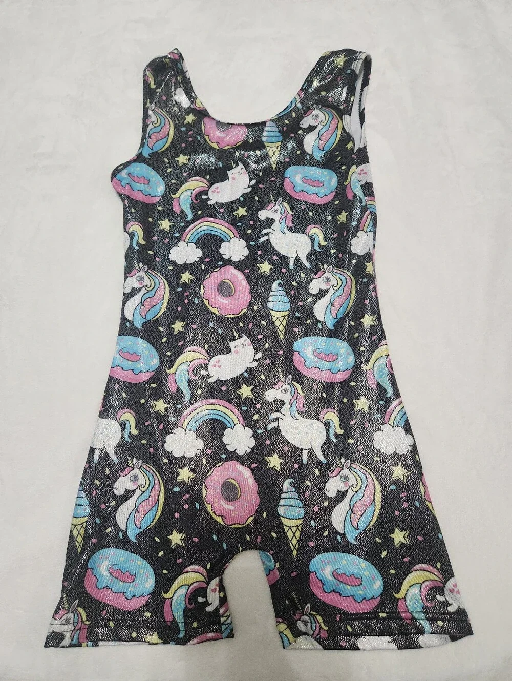 Cat & Jack / Boutique Unicorn & Pastel Leotard Bundle Of 3